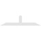 Ekena Millwork Portland Architectural Grade PVC Gable Bracket, 84"W x 21"H x 2"D x 6"F, 6/12 Pitch GBP084X21X0206POR00 - alternate 3